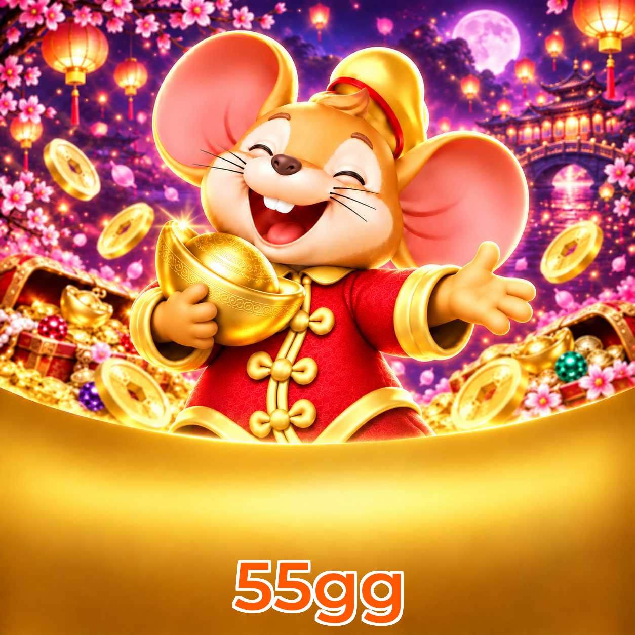 Aplicativo 55gg para Android e iOS com interface completa