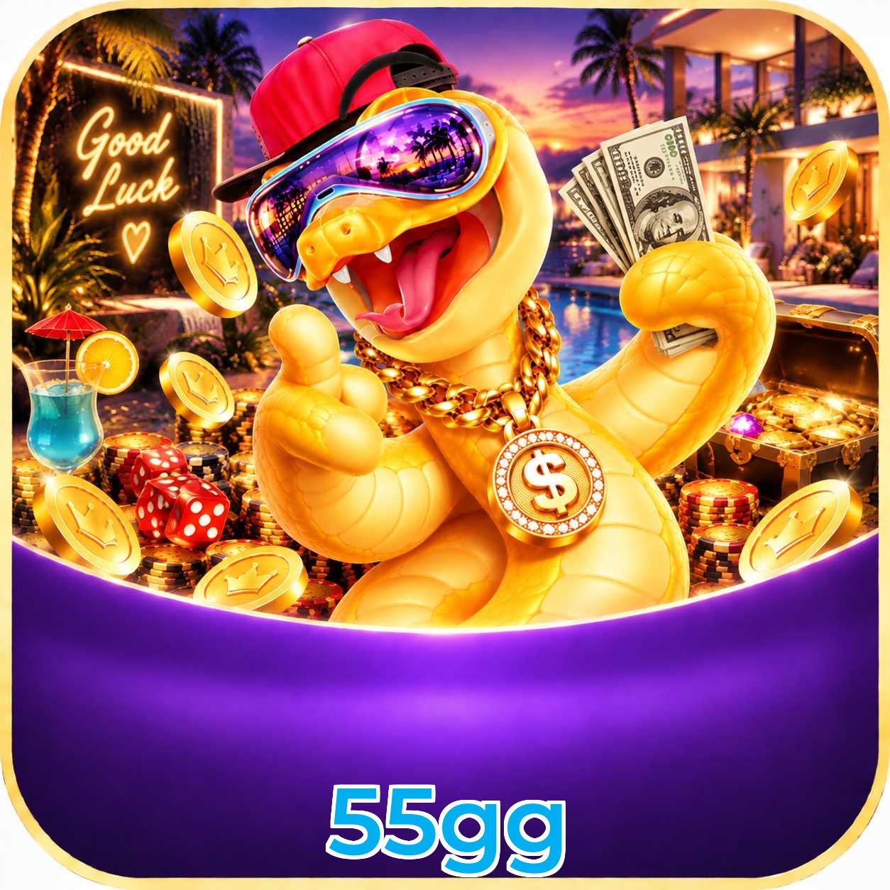 Login seguro na 55gg com 2FA e biometria Face ID